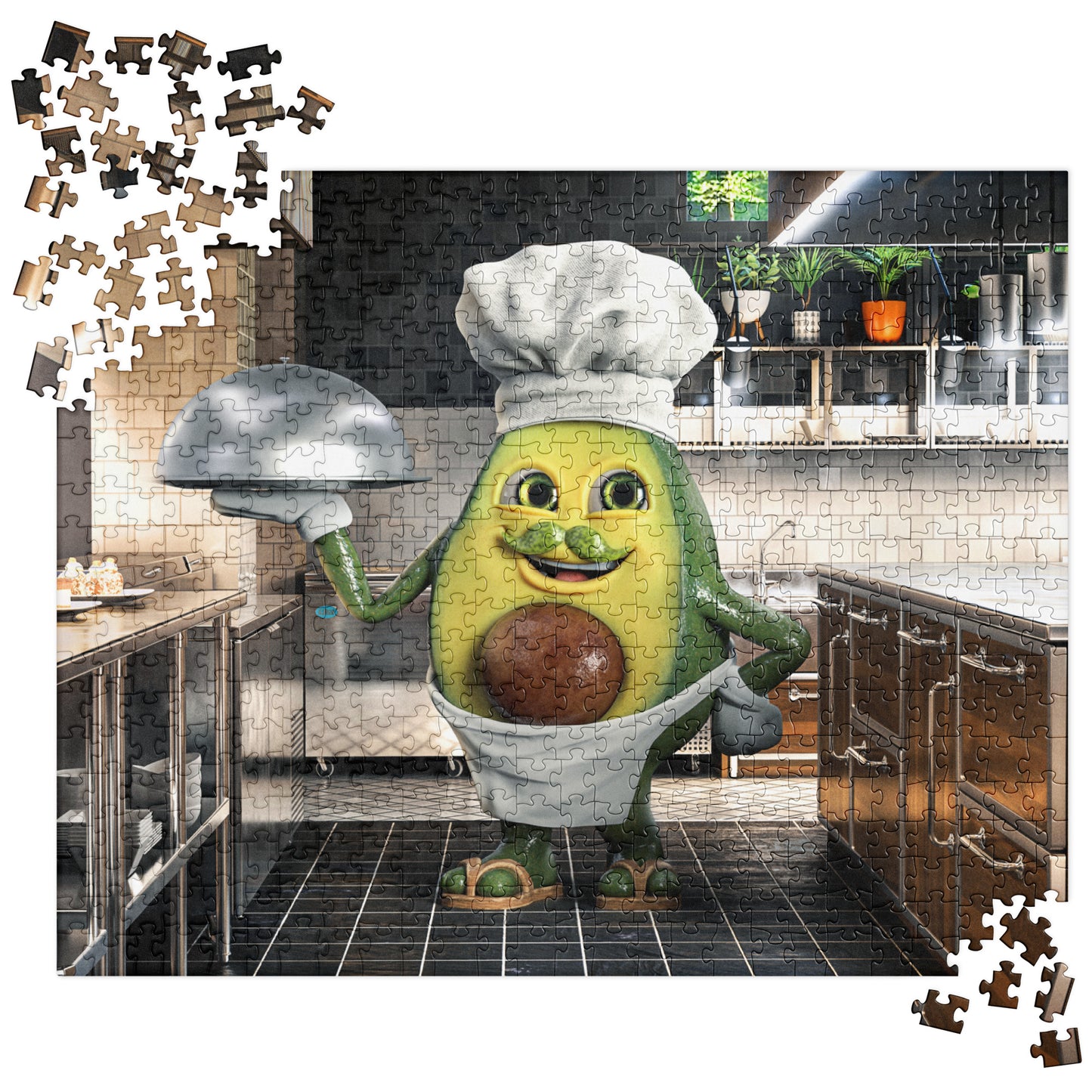 Booki The Chef - Jigsaw puzzle